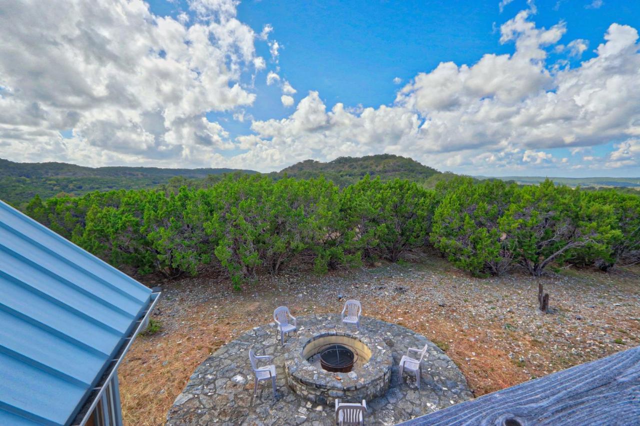 Log Cabin At Old Glory Ranch Villa Wimberley Ngoại thất bức ảnh